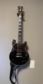 D'Angelico Brighton Deluxe solid black, Enlèvement, Neuf, Solid body, Autres marques