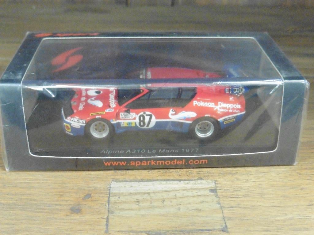 Modèle Spark Alpine A310 Le Mans 1977, Hobby & Loisirs créatifs, Voitures miniatures | 1:43, Enlèvement ou Envoi, Neuf, Voiture