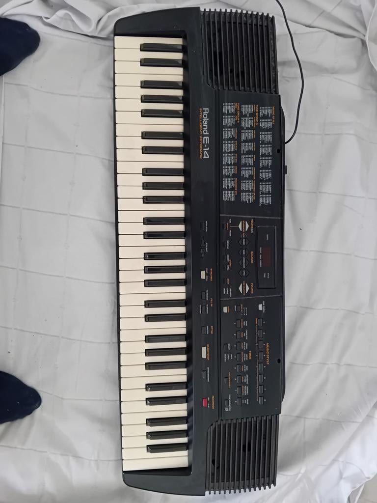 RolandE-14 zwart, Muziek en Instrumenten, Keyboards, Ophalen, Gebruikt