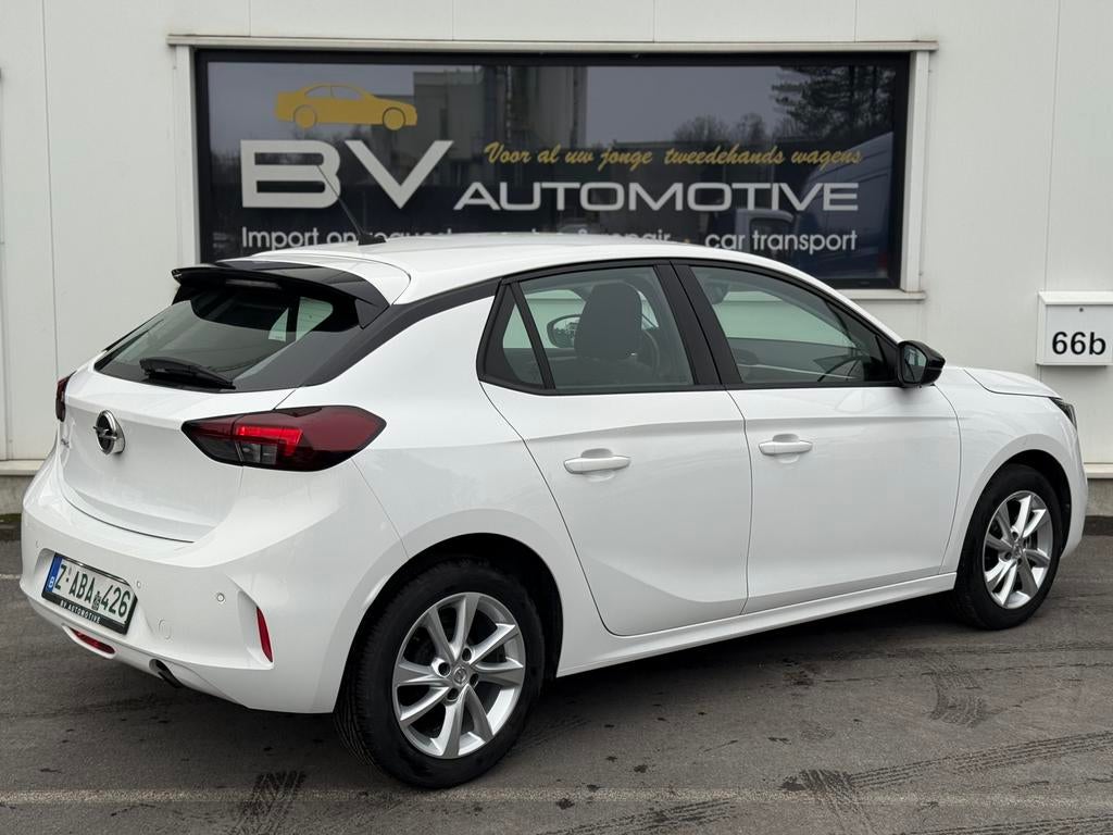 OPEL CORSA 1.2i - CARPLAY - AIRCO -  LED, Auto's, Voorwielaandrijving, Stof, 1055 kg, Wit