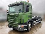2000 Scania Vrachtwagen haaksysteem - functioneel, Auto's, Vrachtwagens, Scania, Overige brandstoffen, Bedrijf, Te koop