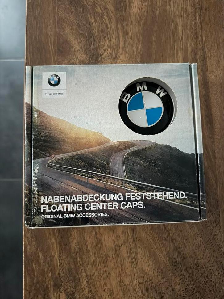 Originele BMW center floating caps 68mm *nieuwstaat*, Autos : Divers, Tuning & Styling, Enlèvement ou Envoi