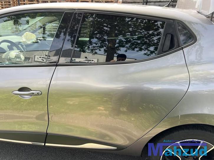 RENAULT CLIO 4 Hatchback Grijs TEKNG Links achter deur 2012-, Auto-onderdelen, Carrosserie, Deur, Renault, Achter, Links, Gebruikt