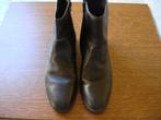 Prachtige korte herenlaarzen zwart leder maat 43 Tino Rossi., Kleding | Heren, Schoenen, Zwart, Boots, Tino Rossi, Ophalen of Verzenden