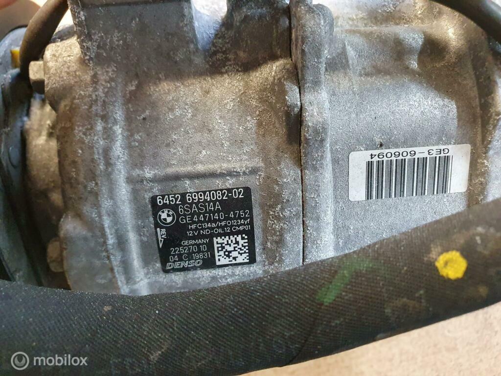 Aircopomp 64526994082tdh BMW 3-serie G20 320i, Gebruikt, Ophalen of Verzenden, BMW, BMW