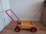 Van Bueren houten kinderwagen met loopstandaard, Ophalen, Gebruikt