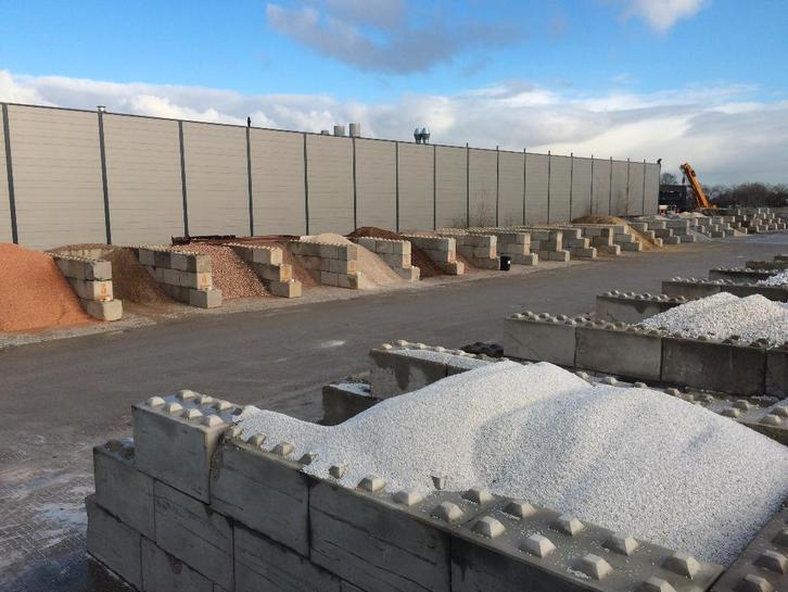 Castle grind boeren witte ardenner split basalt, Jardin & Terrasse, Gravier, Rochers & Caillasse, Gravier, Autres matériaux, Envoi