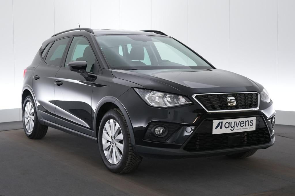 (1YTK162) SEAT ARONA, Auto's, 116 pk, Zwart, Bedrijf, 5 zetels