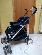 Poussette avec maxi Cosi et landeau bleu marine, Enlèvement, Utilisé, Autres marques, Modèle duo