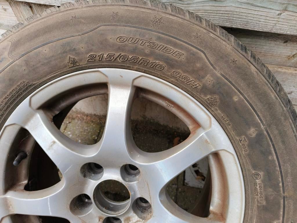 Aluminium velgen type Jeep/ Tucson, Ophalen