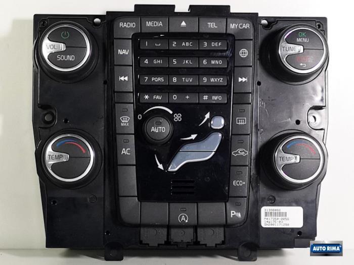Kachel Bedieningspaneel van een Volvo V60, Auto-onderdelen, Dashboard en Schakelaars, Gebruikt, 3 maanden garantie, Ophalen of Verzenden