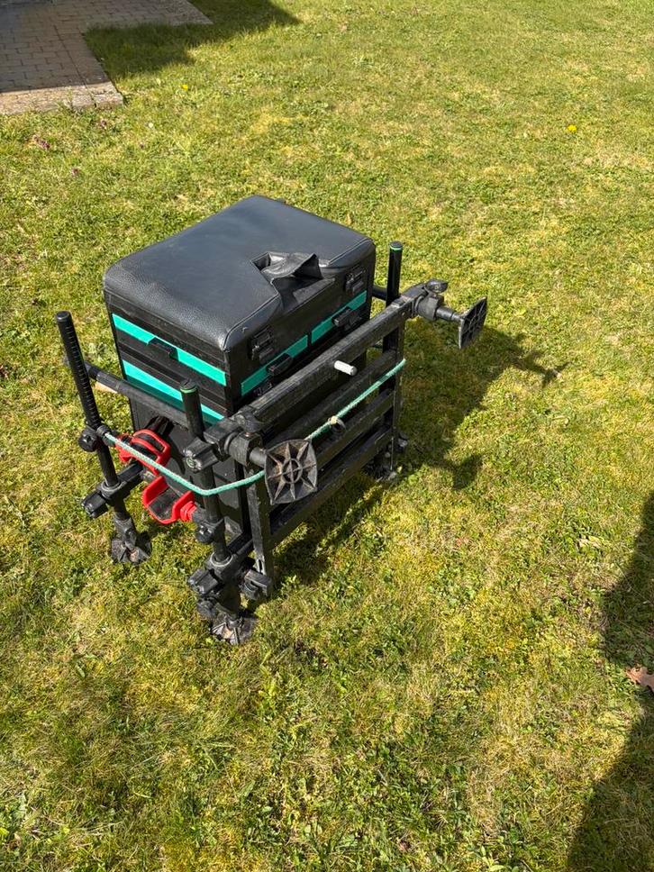 Sensas visbak, Watersport en Boten, Hengelsport | Witvissen, Gebruikt, Complete set, Ophalen