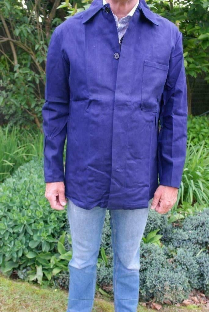 blauwe werkschort maat 48 (nieuw), Heren, Nieuw, Ophalen of Verzenden, Jas