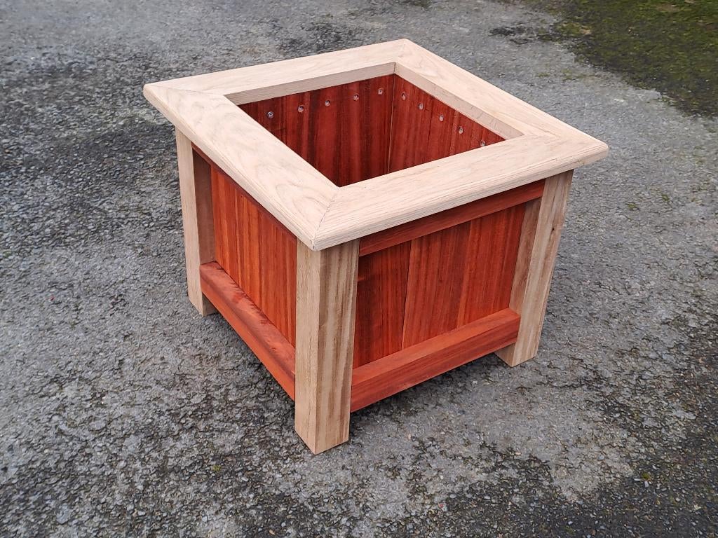 boîte à fleurs, Jardin & Terrasse, Neuf, Carré, 30 à 60 cm, Enlèvement