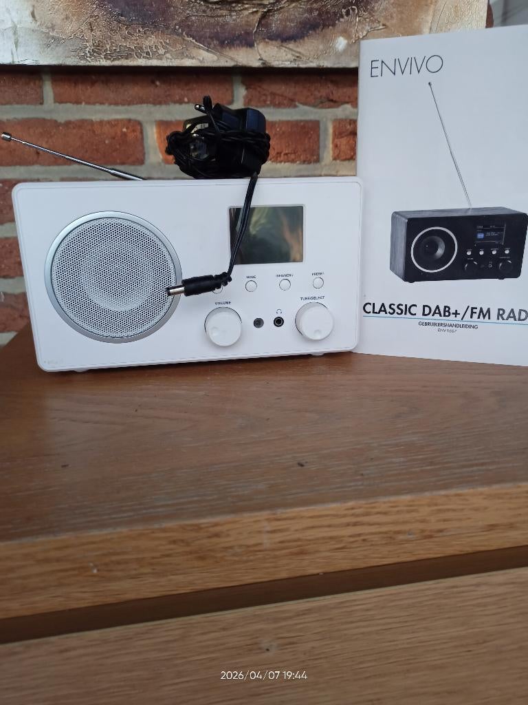 DAB+  FM radio, TV, Hi-fi & Vidéo, Radios, Enlèvement, Comme neuf, Radio