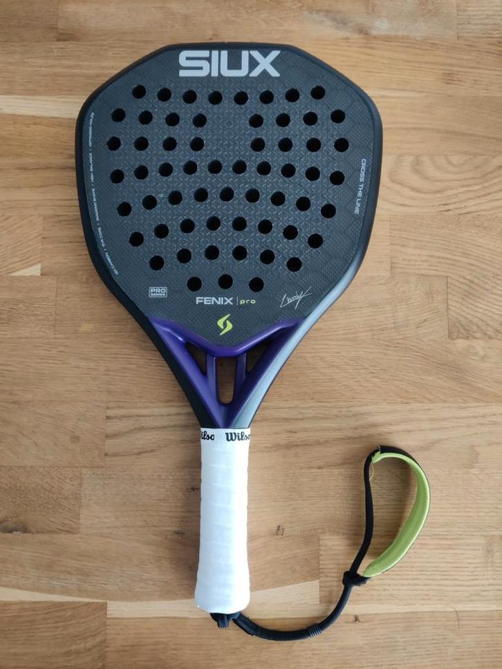 Siux Fenix Pro Black 2026, Sports & Fitness, Padel, Comme neuf, Raquette de padel, Enlèvement