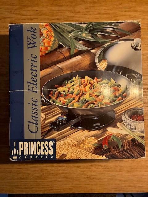 Princess Classic Electric Wok - Elektrische wok, Maison & Meubles, Cuisine | Casseroles & Poêles, Utilisé, Wok, Aluminium, Enlèvement