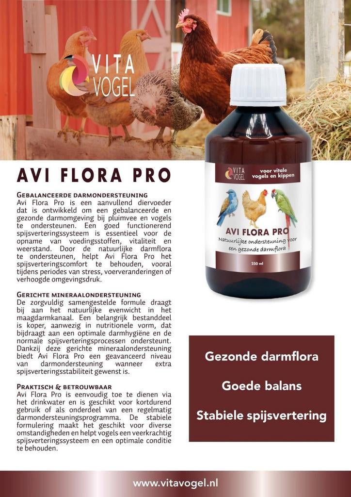 Avi Flora Pro Vita Bird 250 ml, Enlèvement
