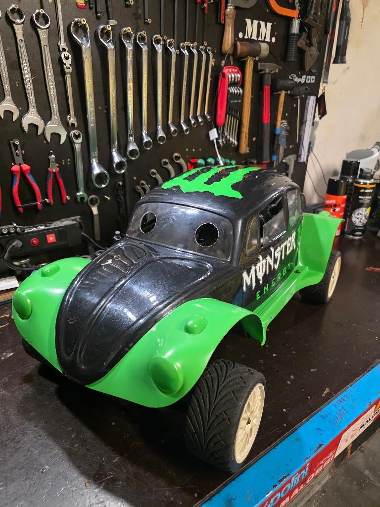 Fg marder / beetle, Hobby en Vrije tijd, Modelbouw | Radiografisch | Auto's, Ophalen, Benzine, Gebruikt, Auto offroad