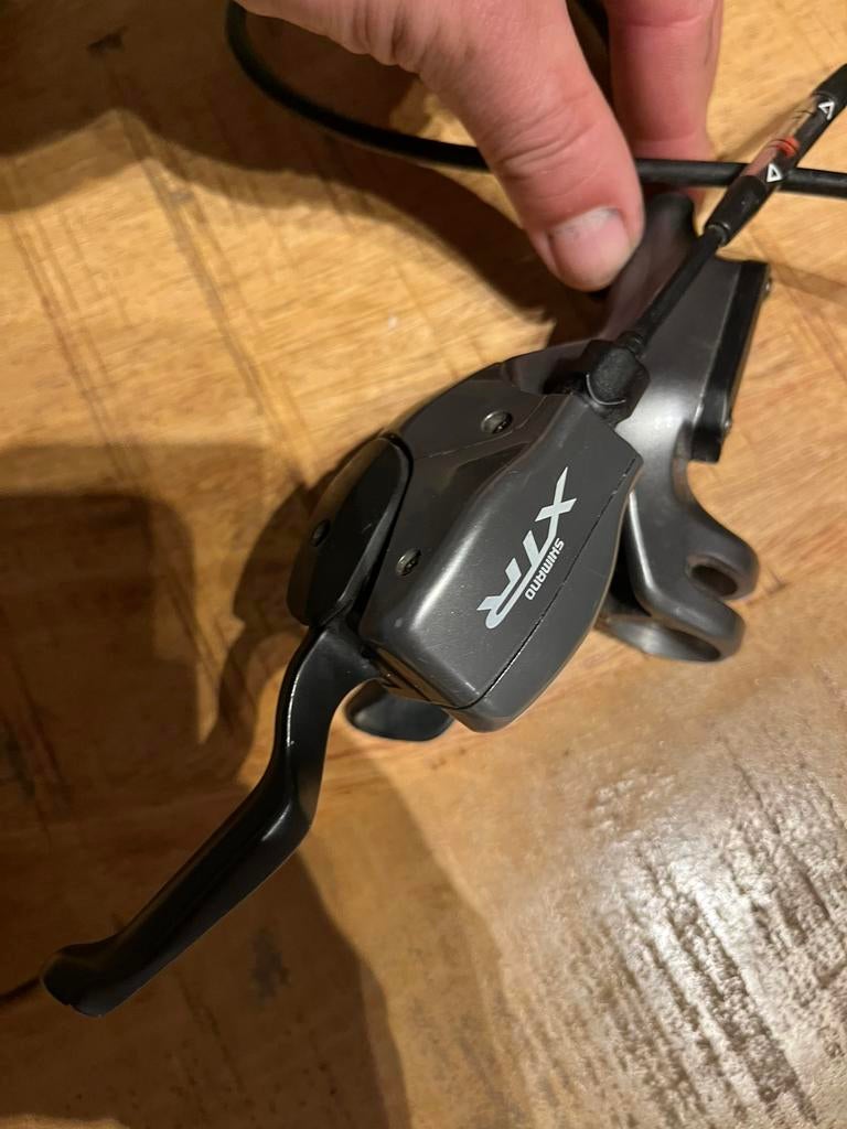 Shimano xtr m960 disc mtb retro groepset 3 x 9 sp vintage, Fietsen en Brommers, Fietsonderdelen, Ophalen, Gebruikt