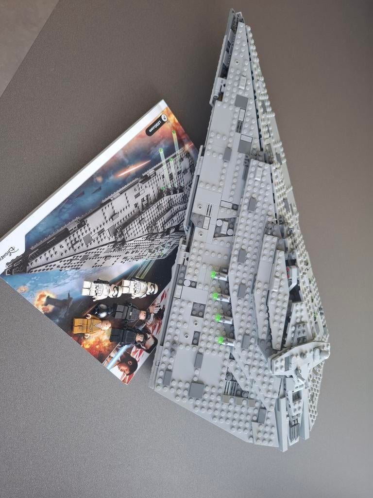 LEGO Star Wars 75190 First Order Star Destroyer, Gebruikt, Star Wars, Lego, Complete set