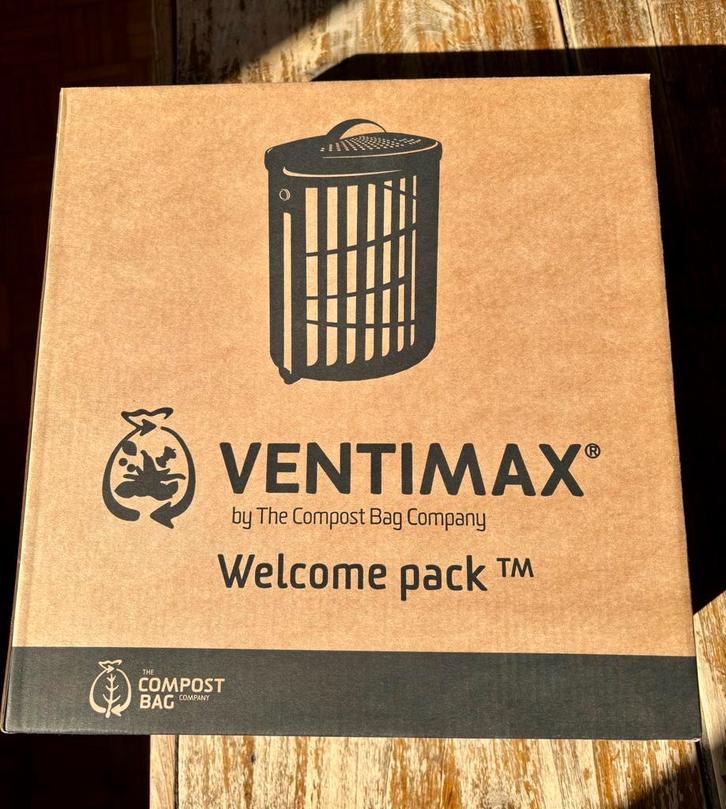 Ventimax met gft-zakjes, Huis en Inrichting, Keuken | Keukenbenodigdheden, Nieuw, Ophalen