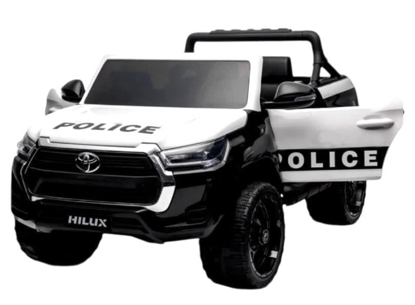 Voiture électrique enfant • TOYOTA HILUX POLICE • 12V 10Ah, Kinderen en Baby's, Speelgoed | Buiten | Accuvoertuigen, Nieuw, Ophalen