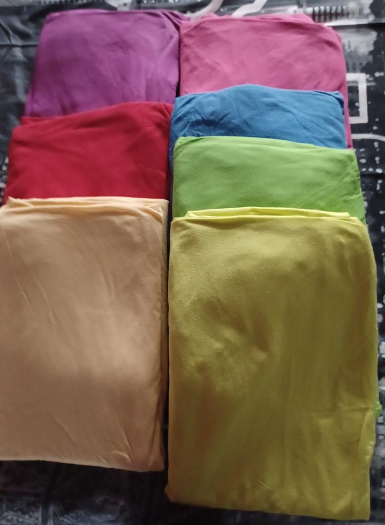 Hoeslakens jersey 140 M 2PERS 2€ PP, Huis en Inrichting, Woonaccessoires | Kussens, Ophalen of Verzenden