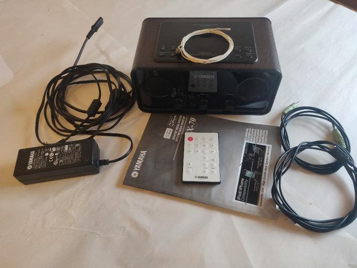 Système audio de bureau Yamaha TSX-70, TV, Hi-fi & Vidéo, Amplificateurs & Ampli-syntoniseurs, Comme neuf, Stéréo, Yamaha, Enlèvement