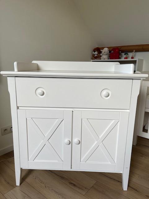 Babyslaapkamer Childwood wit, Kinderen en Baby's, Kinderkamer | Complete kinderkamers, Gebruikt, Jongetje of Meisje, Ophalen