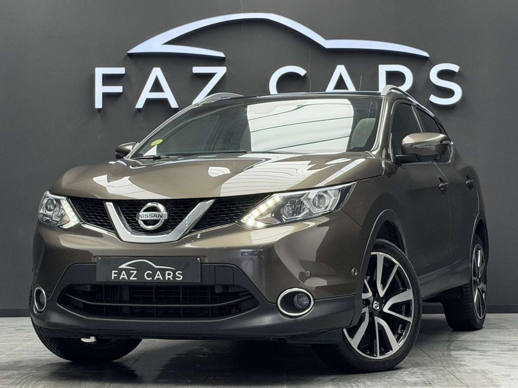Nissan QASHQAI 1.5 dCi 2WD Tekna * 1ER PROP + T.PANO + CAMER, Auto's, Voorwielaandrijving, Euro 5, Gebruikt, Beige