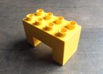 Lego Duplo Brick 2x4x2 with Cutout on Bottom (zie foto's) 3, Enlèvement ou Envoi, Utilisé, Briques en vrac, Duplo