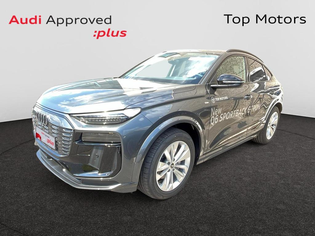 Audi Q6 Sportback e-tron PANORAMISCH DAK*S-LINE*ELEKTRISCHE, Automaat, Elektrisch, SUV of Terreinwagen, Zilver of Grijs