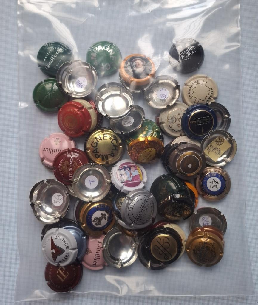 Champagne capsules, Hobby en Vrije tijd, Ophalen of Verzenden