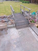 Brug in hardhout, Tuin en Terras, Terrasdelen en Vlonders, Ophalen