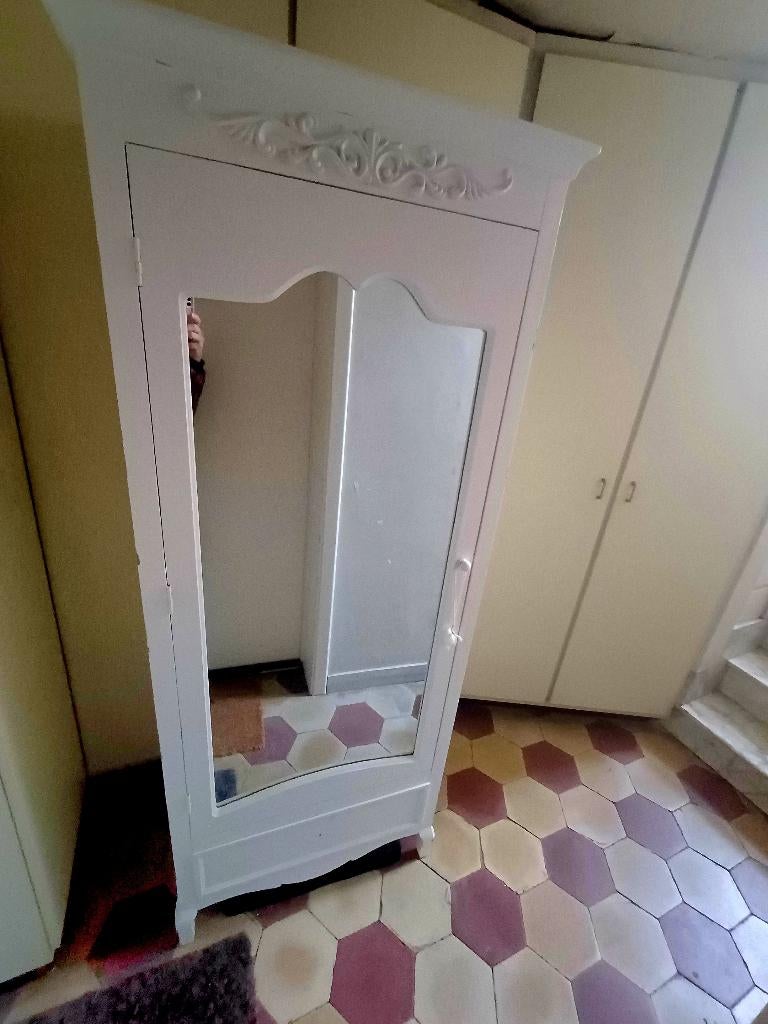 Armoire bonnetière Maisons du Monde (Elisa), Maison & Meubles, Enlèvement, Comme neuf