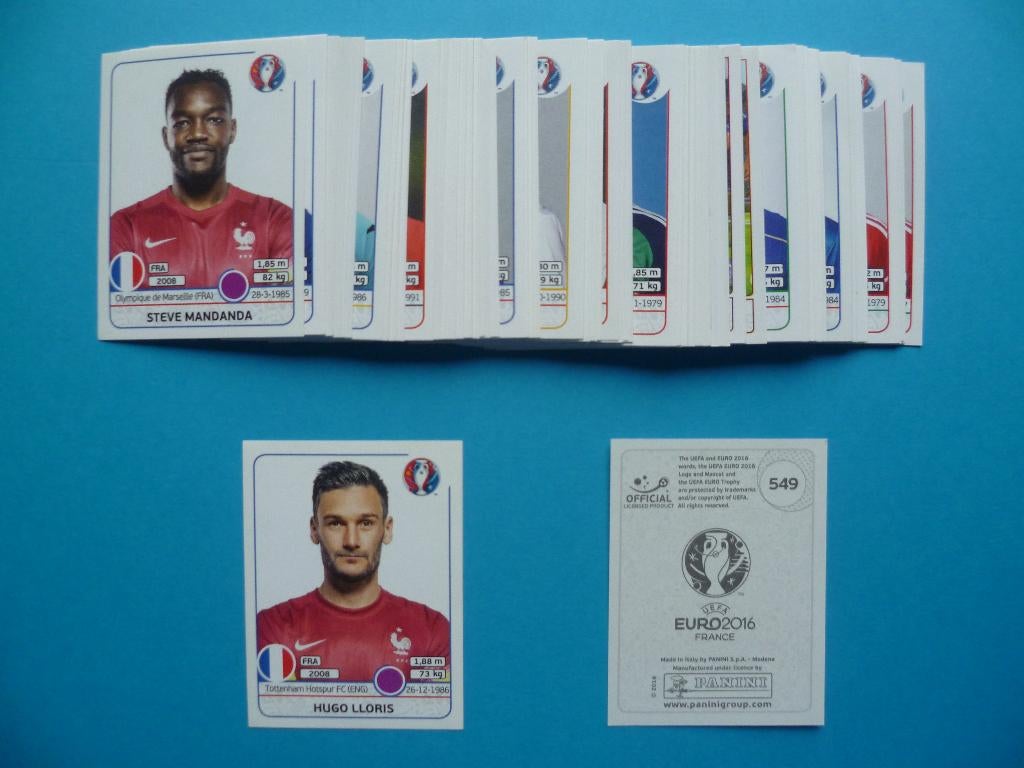 Panini Football stickers plaatjes voetbal Euro 2016 France, Verzamelen, Overige Verzamelen, Ophalen of Verzenden, Nieuw