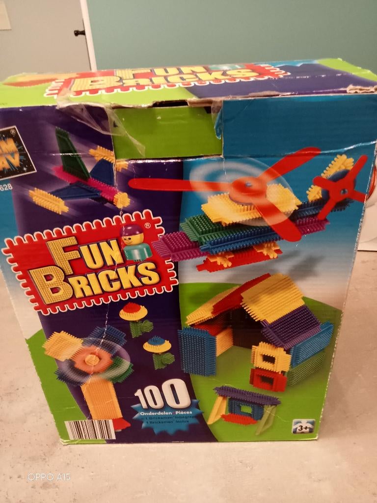 kinder fun bricks, Ophalen, Zo goed als nieuw