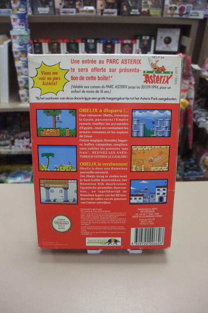 Asterx NES - Prx - Photo - Présentaton