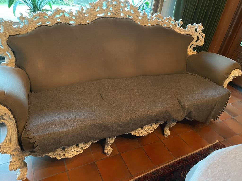 Sofa barok, Maison & Meubles, Canapés | Sofas & Chaises Longues, Enlèvement, Comme neuf