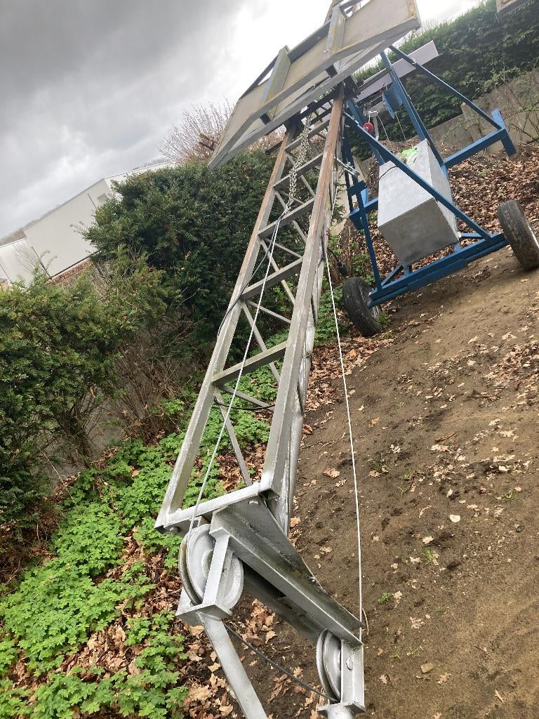 bouwlift 220 volt, Ophalen, Bouwlift