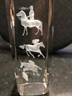 Gravure laser 3D en cristal, Enlèvement, Comme neuf