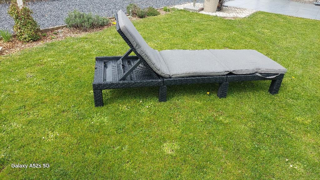 Chaise longue, Jardin & Terrasse, Chaises longues, Enlèvement, Comme neuf, Plastique