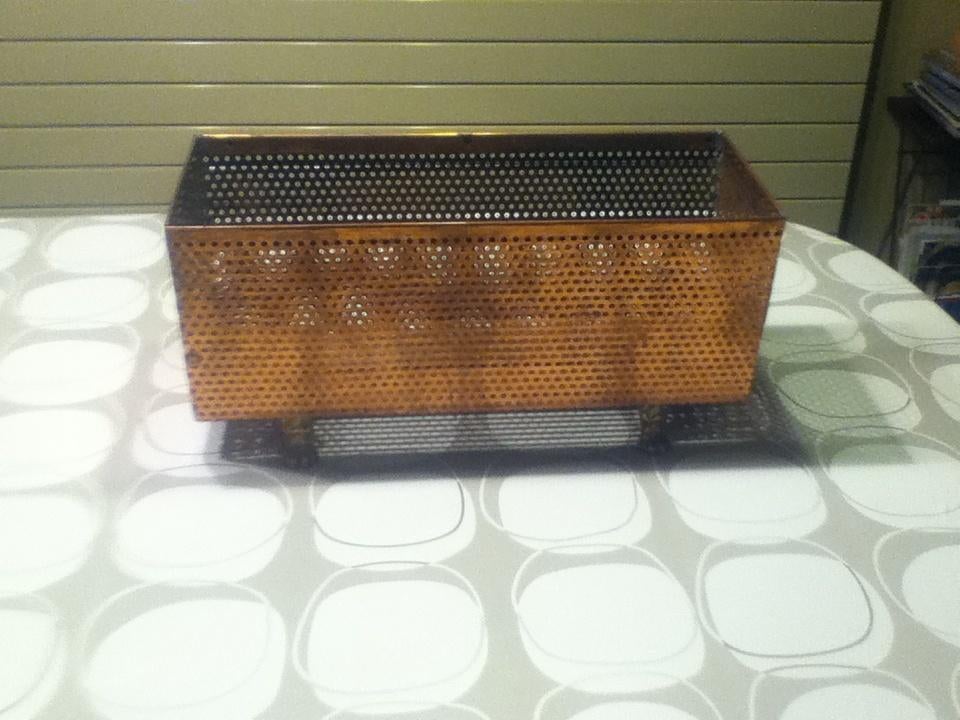 Koperen bloembak, Verzenden, Zo goed als nieuw, Binnen