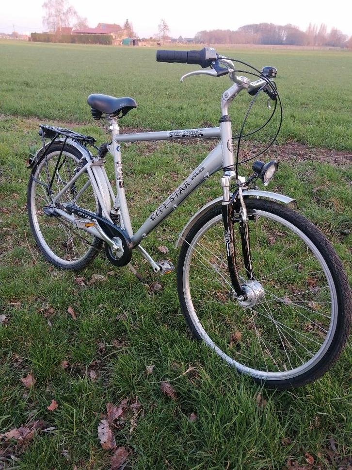 Herenfiets citystar7speed, zeer goede staat, in orde!, Fietsen en Brommers, Fietsen | Heren | Herenfietsen, Zo goed als nieuw