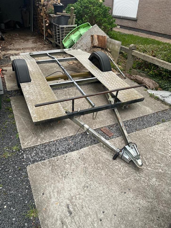 Plateau Remorque 750 kg, Autos : Divers, Remorques, Utilisé, Enlèvement