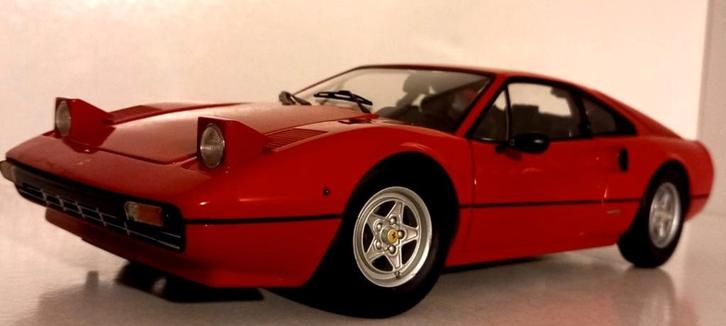 1/18 Ferrari 308 GTB 1976 Kyosho, Hobby en Vrije tijd, Modelauto's | 1:18, Zo goed als nieuw, Auto, Kyosho, Ophalen of Verzenden
