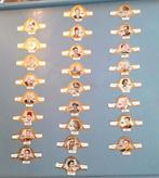 serie de 25 bagues cigares personnalité royales  25 pays, Verzamelen, Ophalen of Verzenden, Gebruikt, Sigarenbandjes