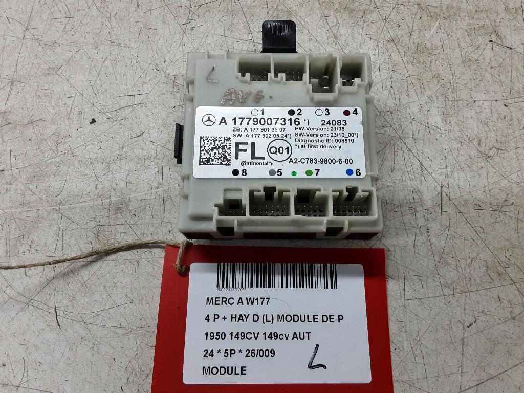 UNITE ELECTRONIQUE Mercedes-Benz A (177.0) (A1779007316), Autos : Pièces & Accessoires, Électronique & Câbles, Mercedes-Benz, Utilisé