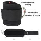Enkelband ankle strap voor poelie / powerstation, Sports & Fitness, Appareils de fitness, Neuf, Enlèvement ou Envoi, Jambes, Centrale électrique